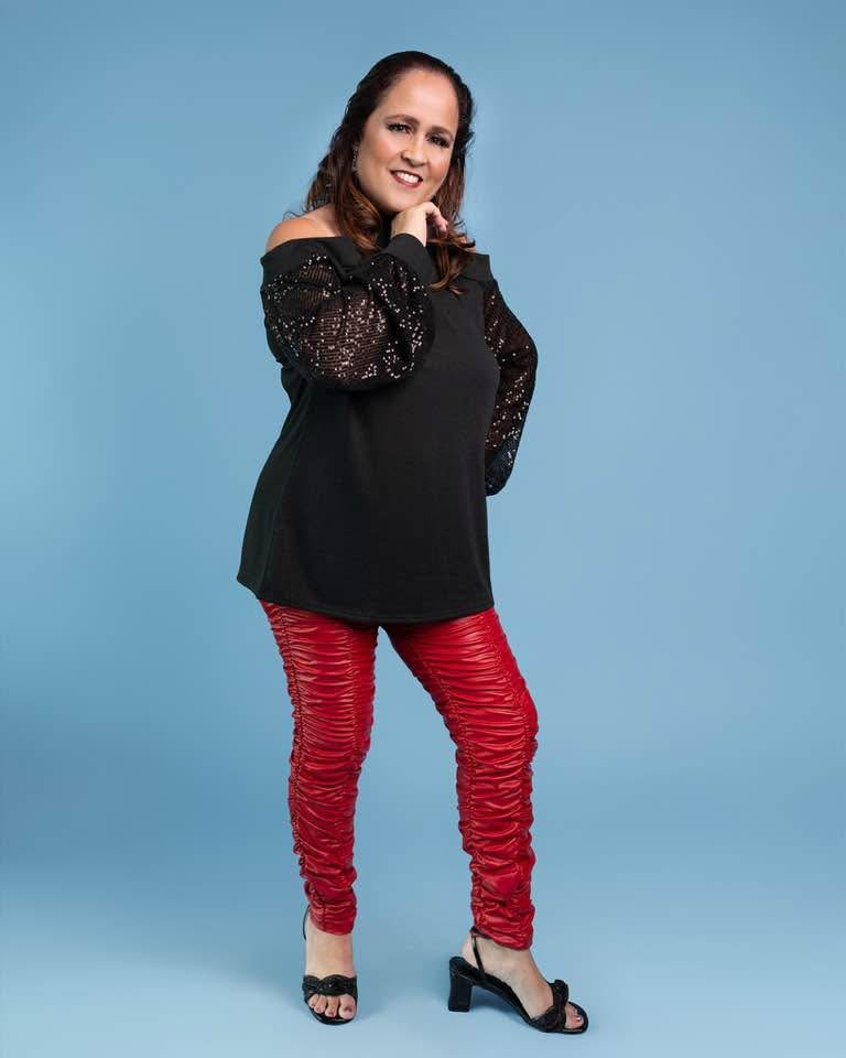 Black Top with Sequins