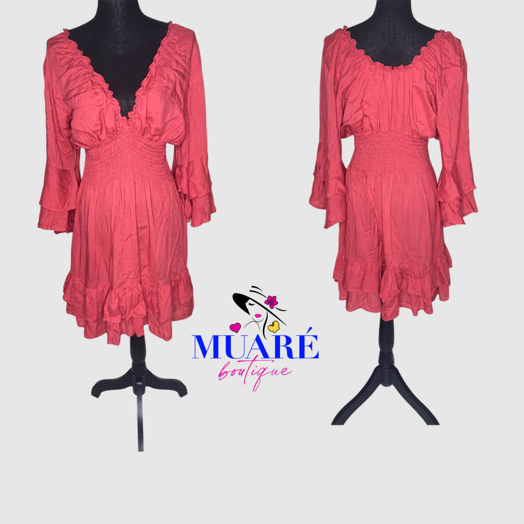 Pink Mini Dress