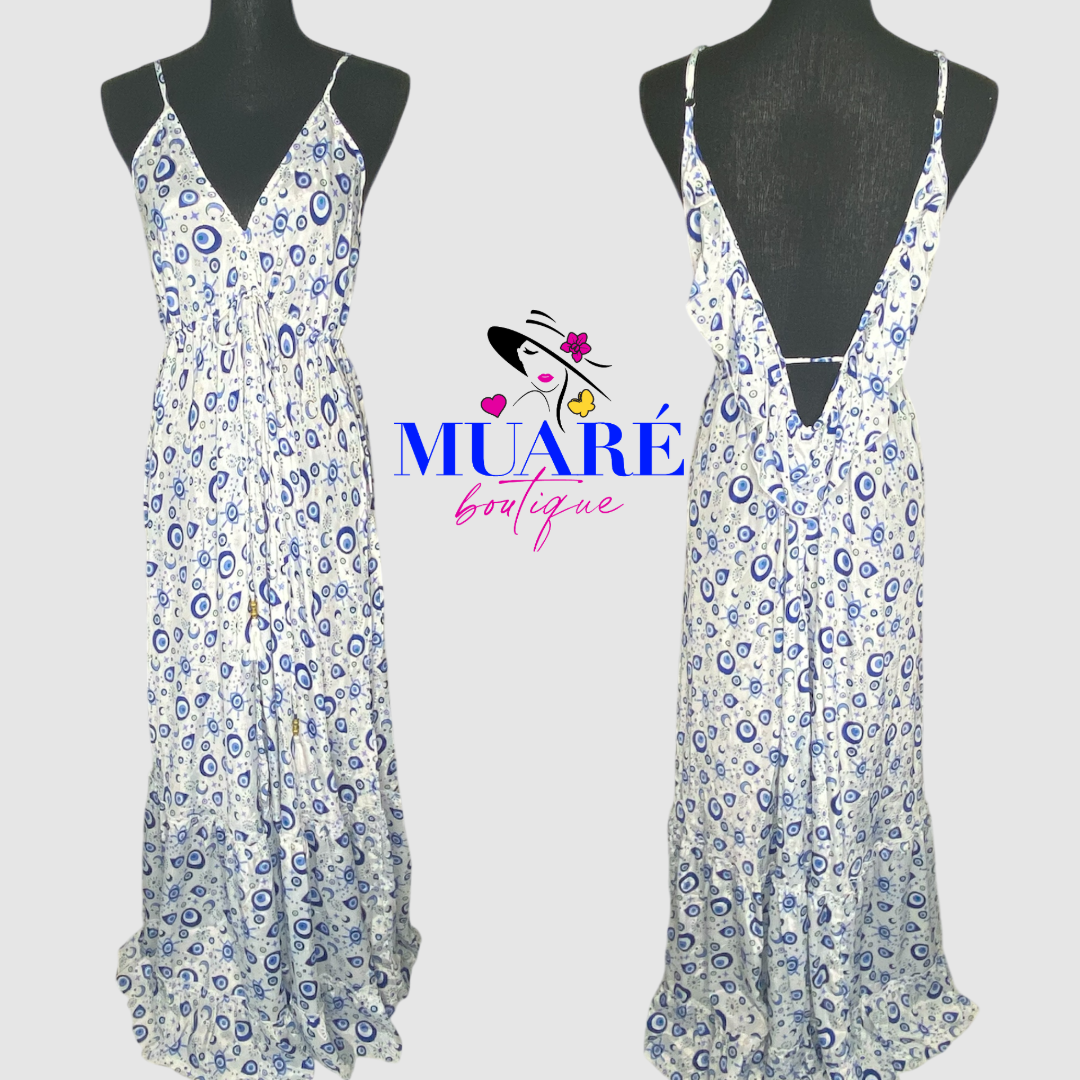 Turkish Eye Maxi Dress