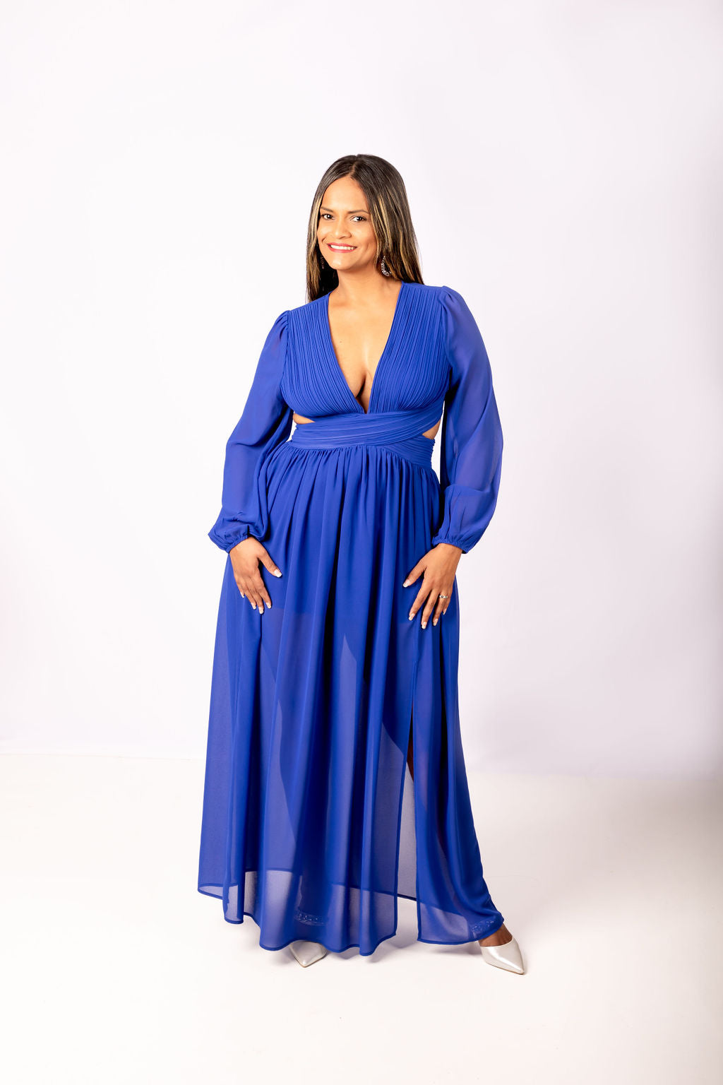 Royal Maxi Dress