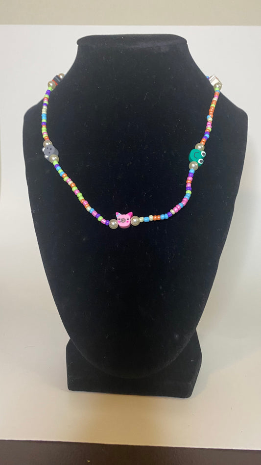 Multicolor Necklace - Farm