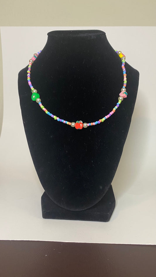 Multicolor Necklace - Fruits