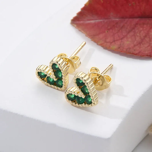 Green Earrings