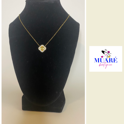 Gold Flower Necklace