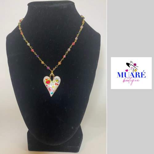 Yellow Eye Necklace