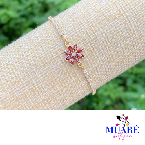Red Adjustable Bracelet