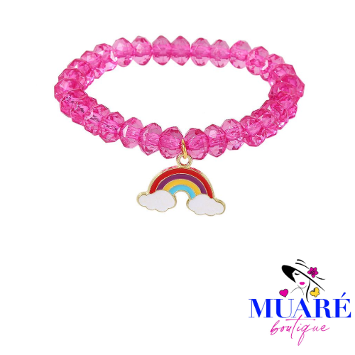 Fuchsia Bracelet - Rainbow