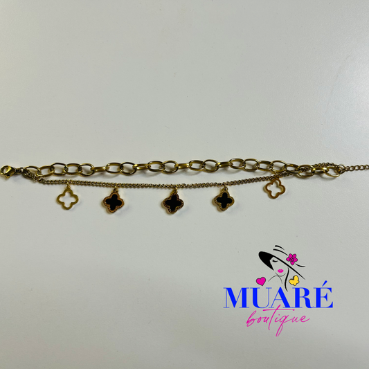 Didi Black Stone Bracelet