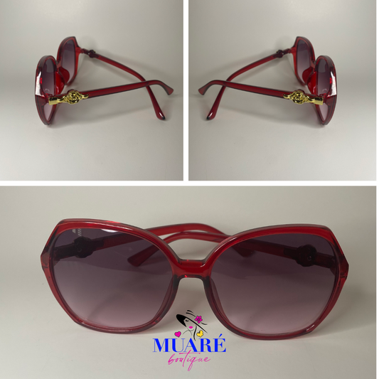 Burgundy Sunglasses