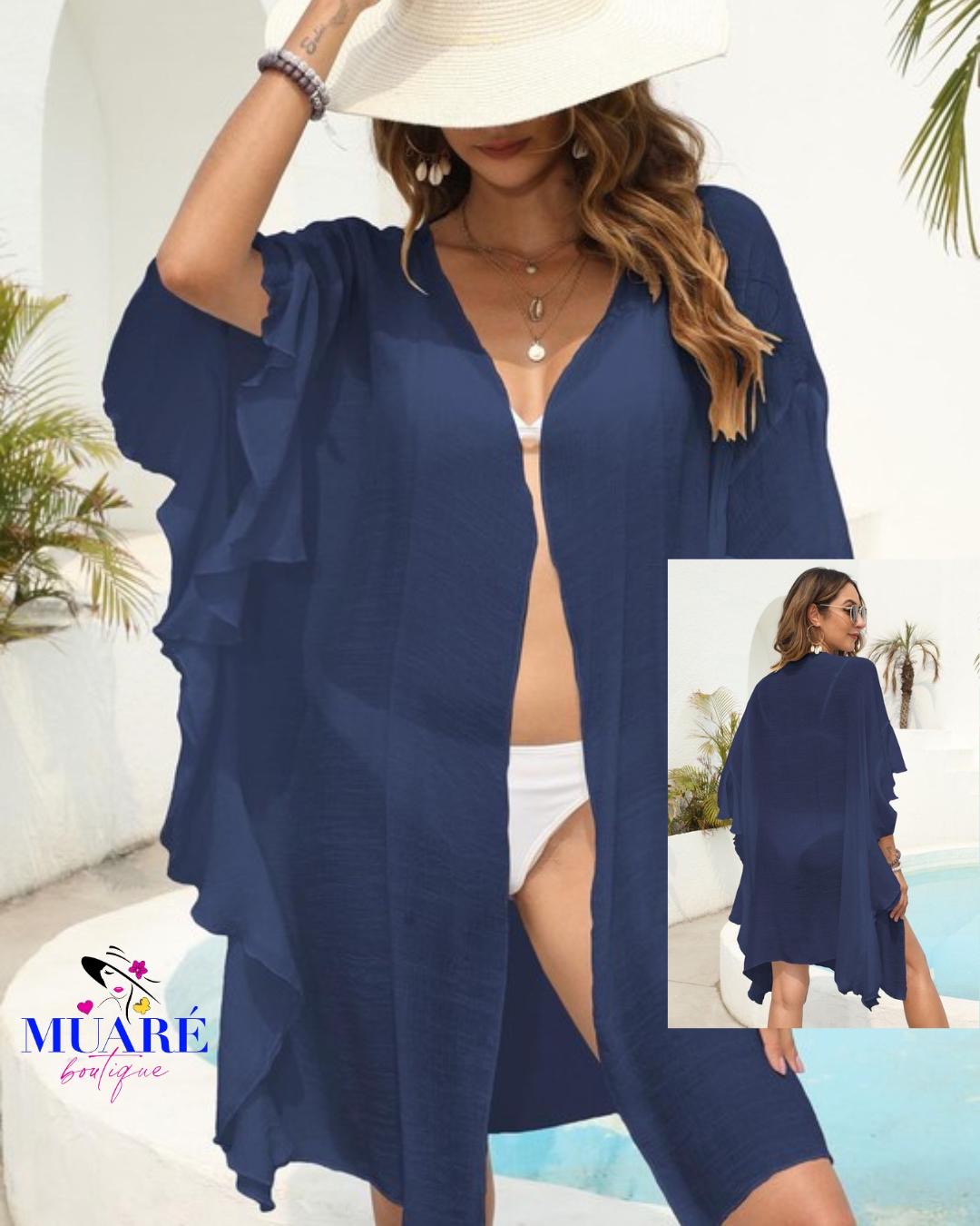 Isla Blue Cover Up