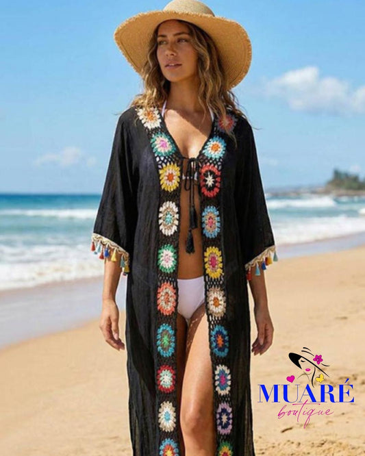Arena Black Long Cover Up