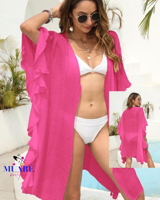Cayena Fuchsia Cover Up