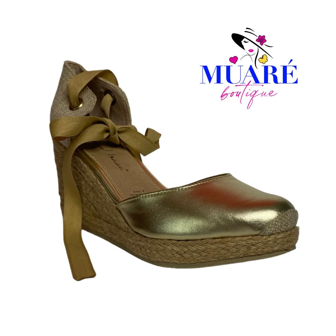 Gold Platform Sandals