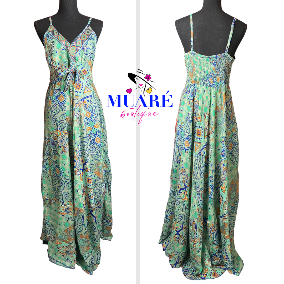 Gary Green Maxi Dress