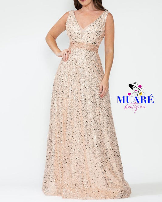 Gold Dress