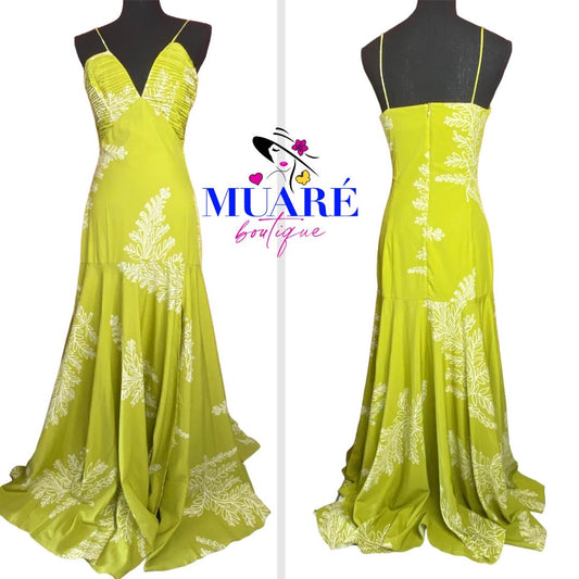 Lime Maxi Dress