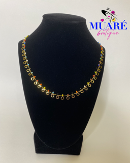 Multi Color Beads Necklace