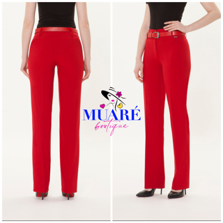 Red Classic Pant