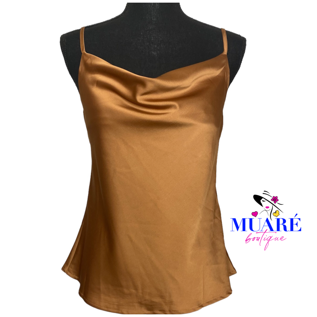 Bronze Cami Top