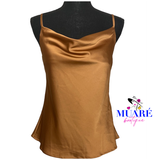 Bronze Cami Top